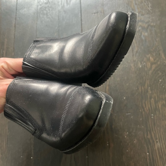 GUESS 90s Y2K Black Western Rodeo Maximalism Shoe Ankle Boots- 8 - Picture 8 of 10